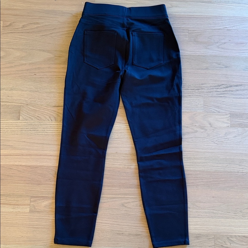 SPANX Black High-Waist Ponte Leggings - Picture 3 of 4